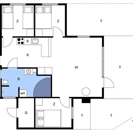 Sj232-hejls-humlevaenget-8 Vakantiehuis *